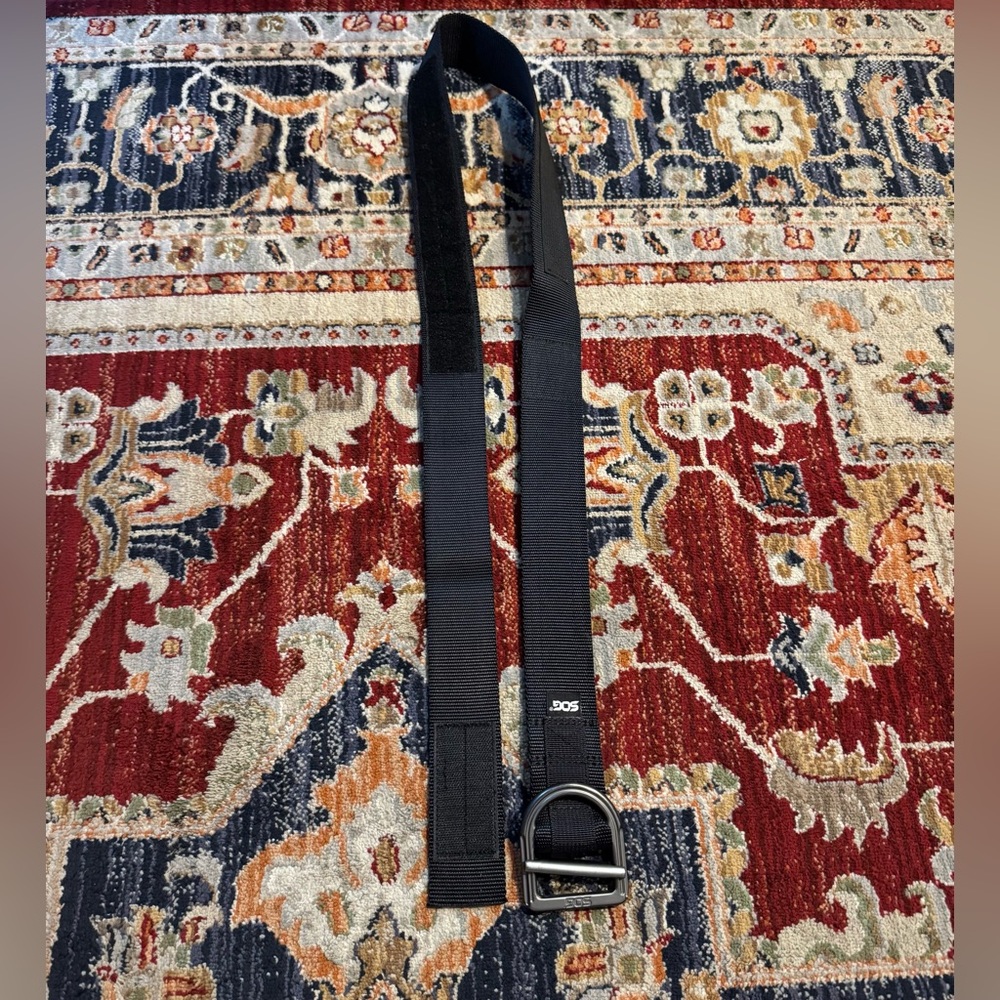 SOG Tactical Belt Heavy Black Unisex